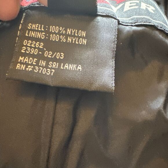 VTG 03‎ Obermeyer XL Black Elastic Waist & Ankles Waterproof Ski Snowboard Pants - Picture 7 of 12